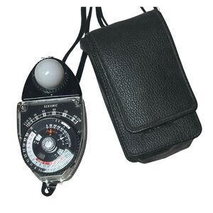 Sekonic Studio Deluxe L-398 Light Exposure Meter w/ Case Untested Made in Japan